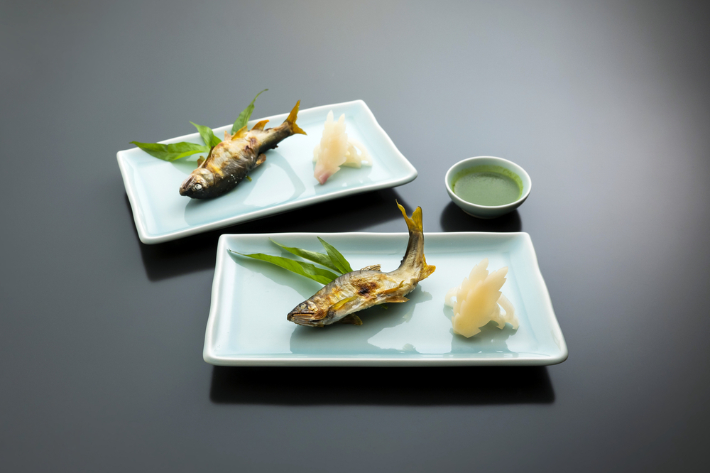 鮎の塩焼き