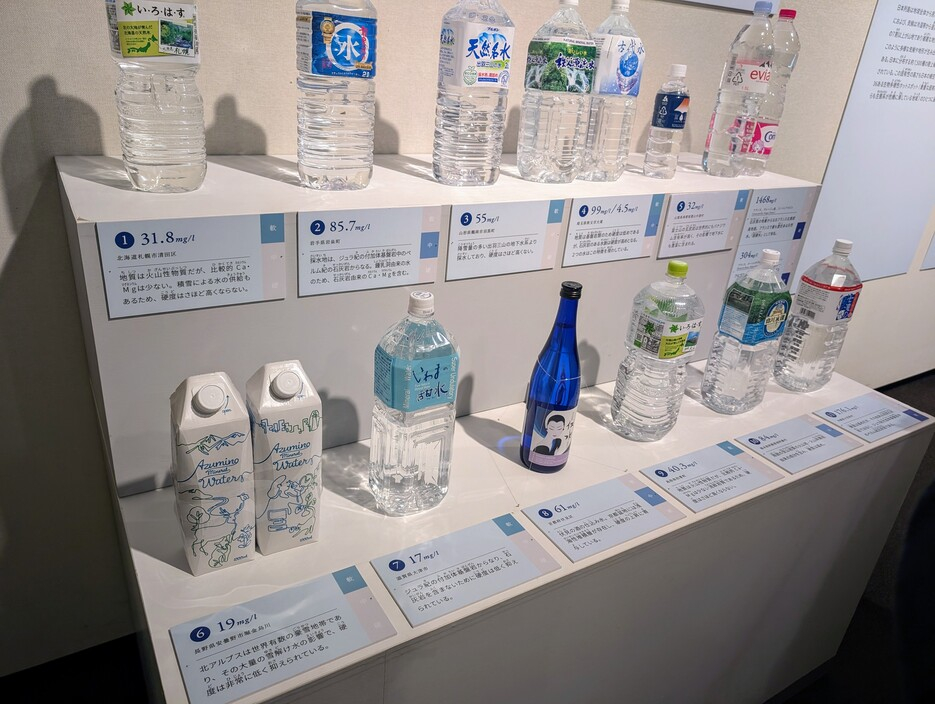 水の展示