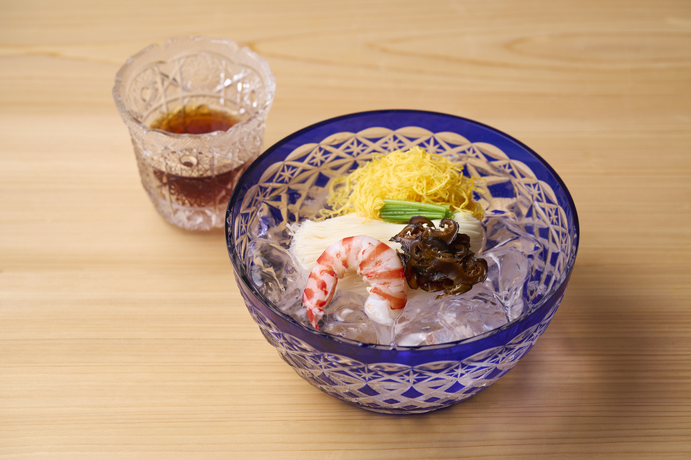 京都『浜作』の冷やし素麺