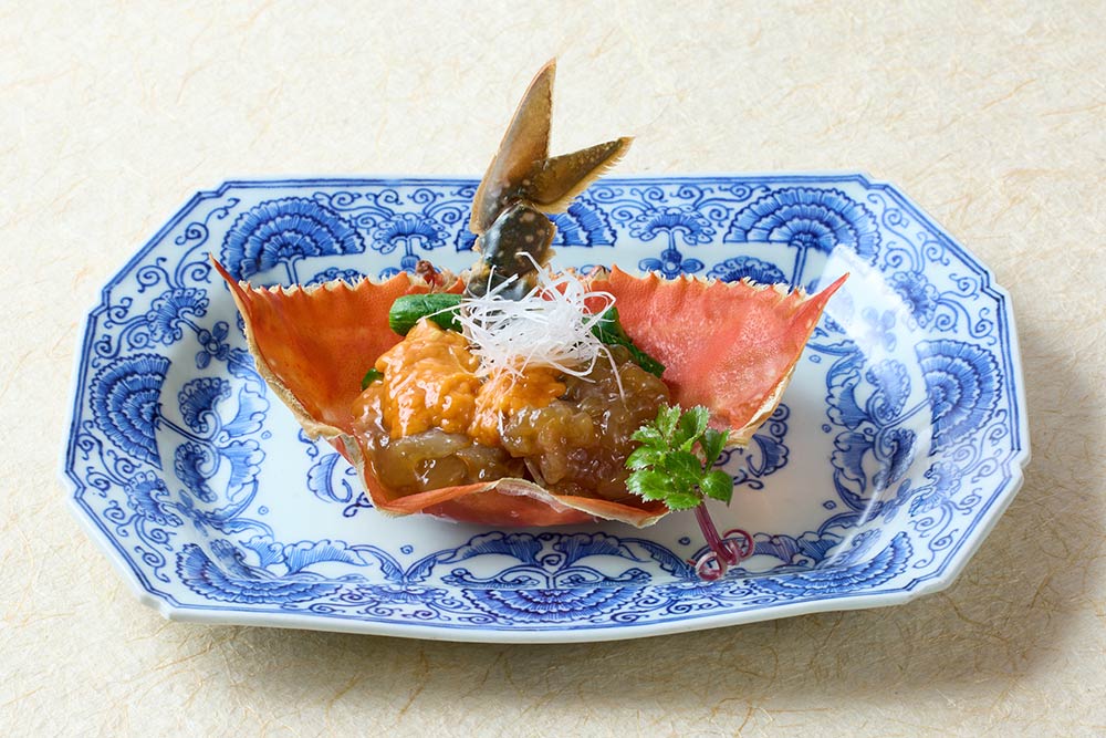 上野修三さん作・菱ガニ淡口醤油漬