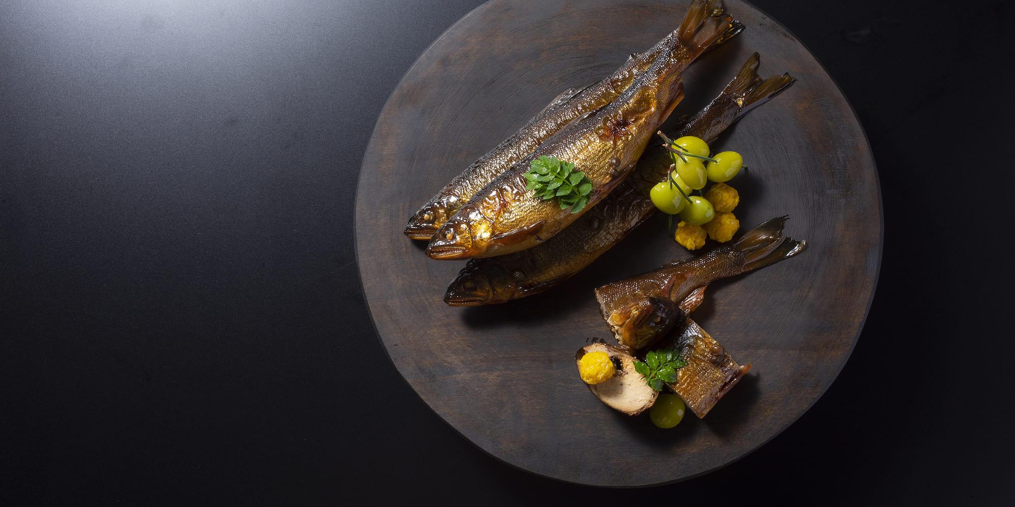 【極美品】職人の手作り料理鮎籠大　箱無し レシピ付き】子持ち鮎 甘露煮 ｜ WA・TO・BI - 和食の扉 -