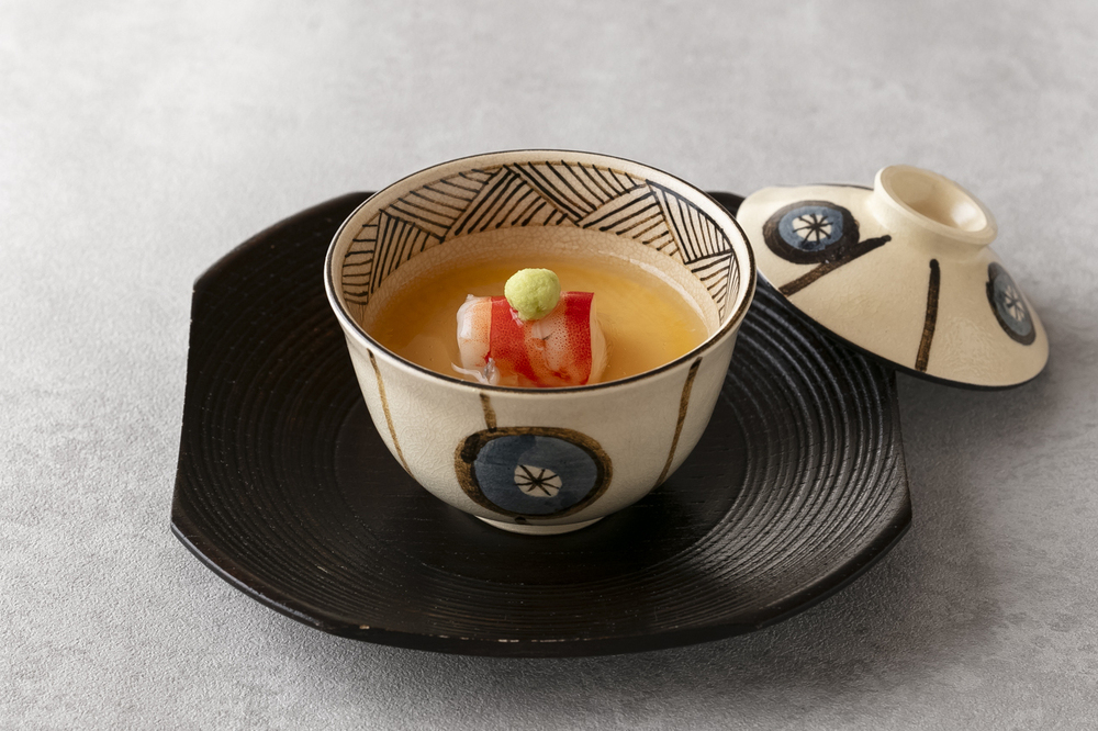 東京『銀座 小十』の南京茶碗蒸し